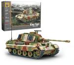 BA0182C - BuildArmy WW2 King Tiger in Camouflage V2 (1128 pcs)
