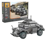 BA0222 - BuildArmy WW2 Sd.Kfz.222 (318 pcs)