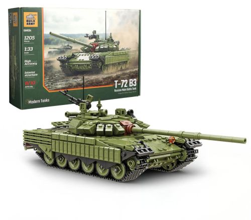 BAM004 - BuildArmy T72B Kampfpanzer (1205 Teile) BAM004