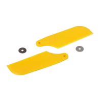BLH1671YE - Tail Rotor Blade Set. Yellow: B450 3D. B400. B450 X