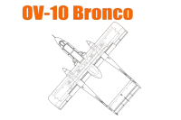 UL-BND-Bronco-5-STA - Rockwell OV-10 Bronco (1:5. 2.4m. STANDRD)