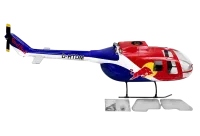 BO450LPJ010-RB - 450L BO105 Red Bull replacement fuselage kit incl. LED set