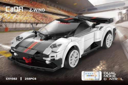 C51082W - Z-Wind Sports Car (258 Teile) CaDA C51082W