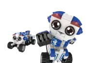 C52018W - CaDA Bobby Robot 2in1 Pull Back (195 pcs)