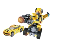 C52020W - CaDA Hornet Roboter 2in1 Pull Back (267 Teile)