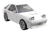 C55016W - CaDA Initial-D Mazda FC35 RX-7 1_35 (66 Teile)