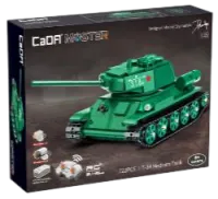 C61072W - CaDA T-34 Medium Tank 1_35 (722 pcs)
