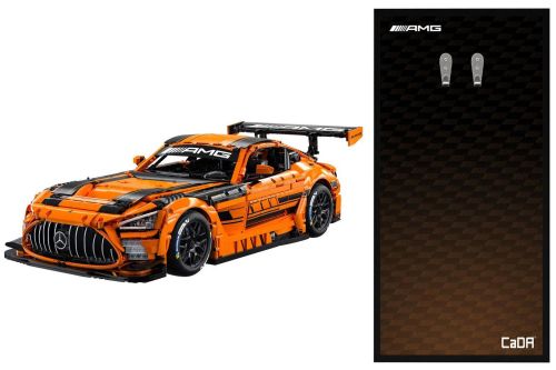 C64008W+DPF - CaDA Mercedes AMG GT3 1_8 + Display Frame C64008W+DPF