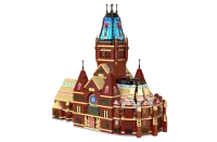 C66017W - CaDA Havard Memorial Hall (1411 pcs)