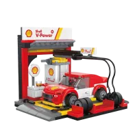 C66035W - CaDA Shell Reifenwechsel Station (237 Teile)