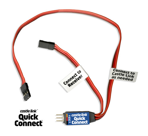 CC-010-0079-00 - Castle Link Quick Connect Adapterkabel CastleCreations CC-010-0079-00