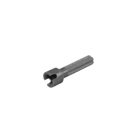 CJH9088.02 - CaDA Bricks Technik Achse 2.5M mit Gabel. dunkelgrau