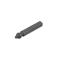 CJH9089.01 - CaDA Bricks Technik Achse 2.5M mit Kugel. dunkelgrau