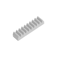 CJM0055.01 - CaDA Bricks Technik Zahnrad-Stange 1x4. hellgrau