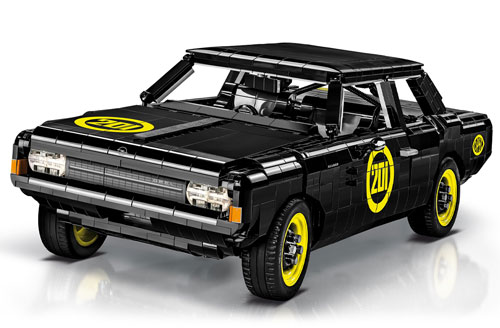 COBI-24333 - Opel Rekord C Schwarze Witwe (2078 Teile) COBI COBI-24333