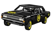 COBI-24333 - Opel Rekord C Schwarze Witwe (2078 Teile)