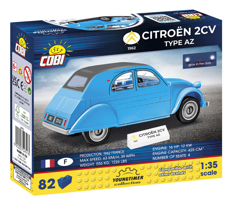 Citroën 2CV Type AZ 1962 (82 Teile) COBI COBI-24511 - freakware
