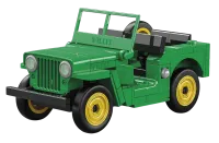 COBI-24517 - Jeep Willys CJ-2A green (111 Pcs)