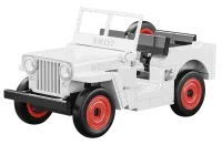 COBI-24518 - Jeep Willys CJ-2A white (111 Pcs)