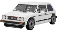 COBI-24614 - COBI Volkswagen Golf (1974-1983) (68 pcs)
