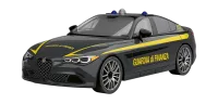 COBI-24657 - COBI Giulia Quadrifoglio Guardia di Finanza (97 Teile)