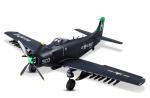 DB005PB - DERBEE A1 Skyraider Warbird PNP blau - 80cm