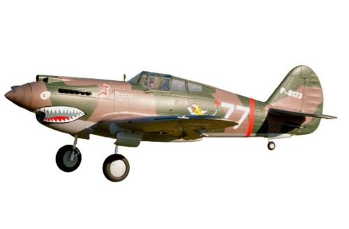 DPFMS081P - FMS P-40B Curtiss Warhawk Flying Tiger PNP - 140 cm DPFMS081P