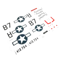 EFL-1740 - Decal Sheet: P-51 1.0m