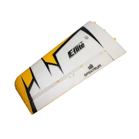EFL-1960 - Linker bemalter Fluegel mit Querruderservo: Sportix 1.1 m