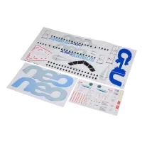 EFL-2553 - Aufklebersatz: Airbus A320 1.5 m Airliner 64 mm EDF Jet