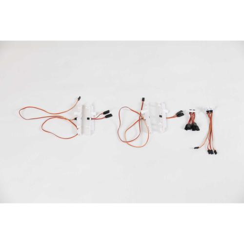 EFL01277 - Freihand-Servostecker-Halterungsset: P-51D 1.5 m Mustang E-flite EFL01277