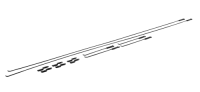 EFL1045011 - Pushrod Set - Carbon-Z Cub