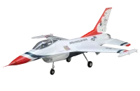 EFL178500 - F-16 Thunderbirds 70mm EDF Jet BNF Basic with AS3X and SAFE Select