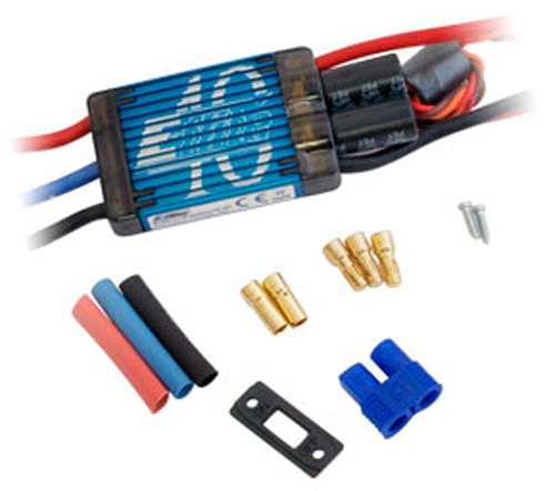 EFLA1040B - E-flite 40-Amp Pro Switch-Mode BEC Brushless Regler (V2) EFLA1040B