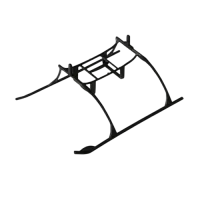 EFLH2222 - Blade mCX Landegestell