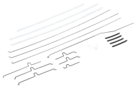 EFLU1646 - Gestaenge Set - UMX Mig 15