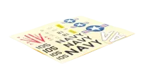 EFLU4365 - Dekorbogen - UMX Habu S