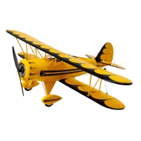 EFLU53550Y - UMX WACO BNF Basic with AS3X and SAFE Select. Yellow