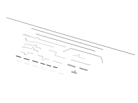 EFLU6551 - Gestaenge Set - UMX A-10 II