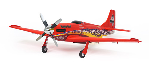 FMS134P - FMS P-51 Mustang Dago Red V2 (110cm) - PNP FMS134P