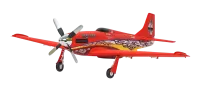 FMS134P - FMS P-51 Mustang Dago Red V2 (110cm) - PNP