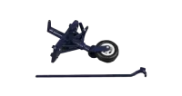 FMSSV125BLU - Heckfahrwerk komplett - F4U Corsair 140cm
