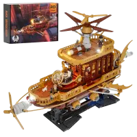 FO9014 - FUNWHOLE Steampunk Airship: Light Catcher (1641 pcs)