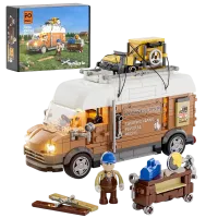FO9030 - FUNWHOLE Tischlereiwagen (496 Teile)