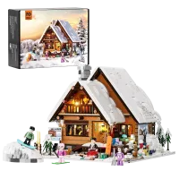 FO9041 - FUNWHOLE Ski Huette (2187 Teile)