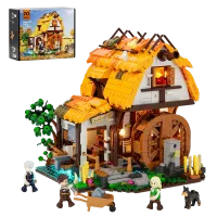 FO9061 - FUNWHOLE Mittelalterliche Wassermuehle (1278 Teile)