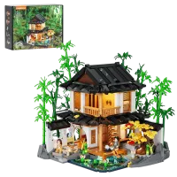LB9075 - Lumibricks Bambushaus (2432 Teile)