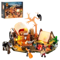 FO9076 - FUNWHOLE Old West Cowboy Camp (542 pcs)