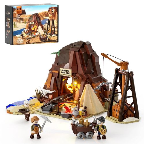 FO9077 - Lumibricks Old West Goldmine (658 Teile) FunWhole FO9077