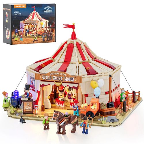 LB9079 - Lumibricks Old West Wanderzirkus (1962 Teile) FunWhole LB9079